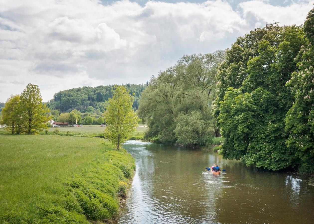 Talstation Heumöderntal Hotell Treuchtlingen Exteriör bild